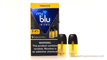 blu myblu intense Tobacco Nic Salt Liquipods